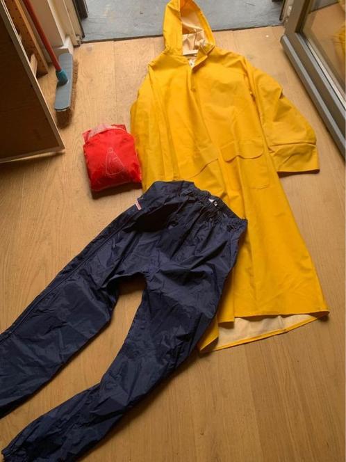 Rain coat, pants and poncho, Caravanes & Camping, Vêtements de pluie, Neuf, Imperméable, Dames, Heren, Enlèvement