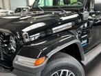 Jeep Wrangler 2.0 Turbo 4xe PHEV Sahara//Open - Air!, Autos, Jeep, SUV ou Tout-terrain, 5 places, Noir, Wrangler