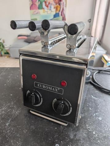 Retro tosti apparaat / broodrooster, Elektronische apparatuur, Broodroosters, Ophalen, Refurbished, Uitneembare kruimellade