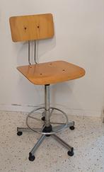 Architectenstoel tekenstoel vintage, Huis en Inrichting, Ophalen of Verzenden, Gebruikt