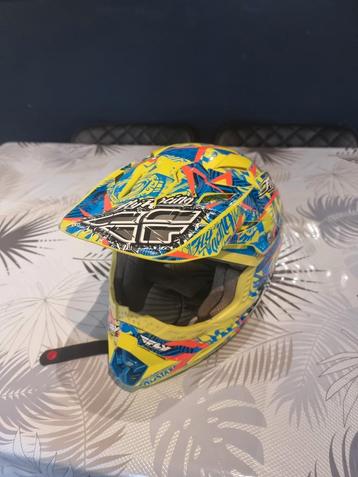 Casque moto-cross Fly Racing, Autres marques, M, Seconde main, Casque off road