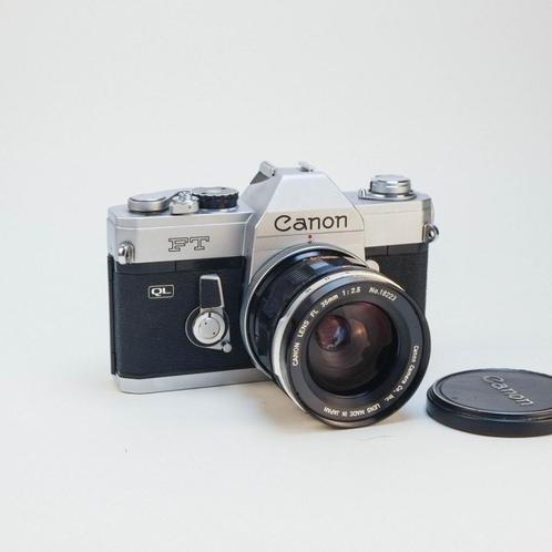 Canon FT QL /w Canon 35mm f2.5 FL, TV, Hi-fi & Vidéo, Appareils photo analogiques, Utilisé, Reflex miroir, Canon, Envoi