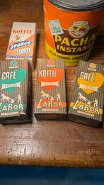 Oude koffie verpakkingen Cafe Labor. Tongeren, Ophalen