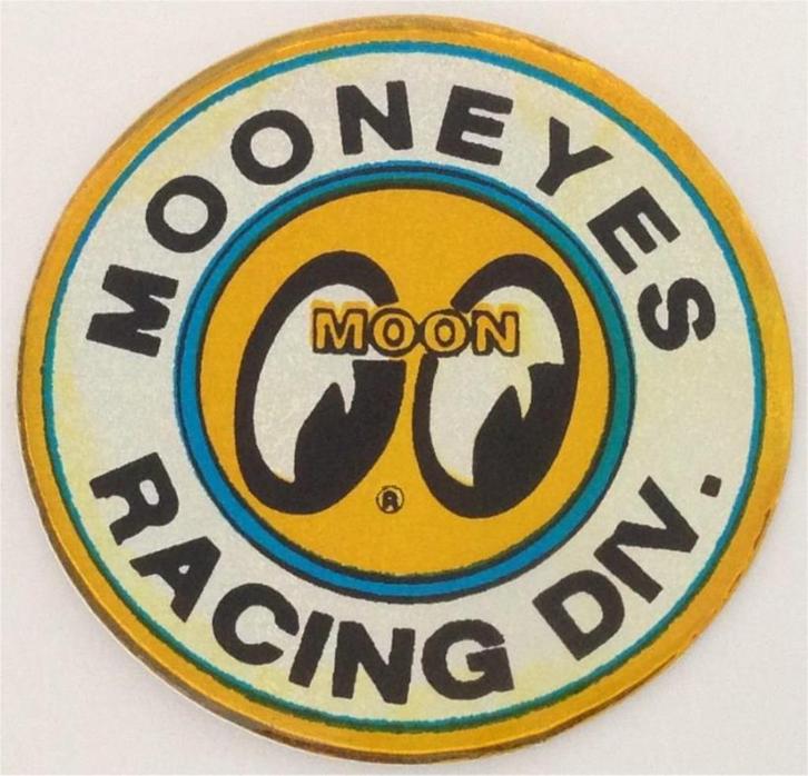 Mooneyes Racing Div. 3D doming sticker, Auto diversen, Autostickers, Verzenden