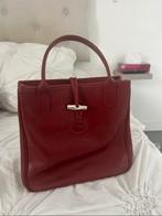 Longchamp Rode tas, Handtassen en Accessoires, Tassen | Damestassen, Ophalen of Verzenden, Zo goed als nieuw, Rood, Handtas