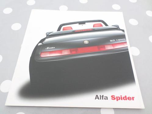Brochure de l'Alfa Romeo Spider 2001, Livres, Autos | Brochures & Magazines, Alfa Romeo, Enlèvement ou Envoi