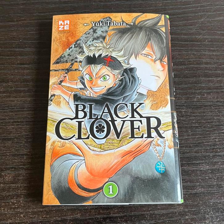 Black Clover Volume 1 VF - Kazé-editie van Yûki Tabata, Boeken, Strips | Comics, Gelezen, Eén comic, Japan (Manga), Ophalen of Verzenden