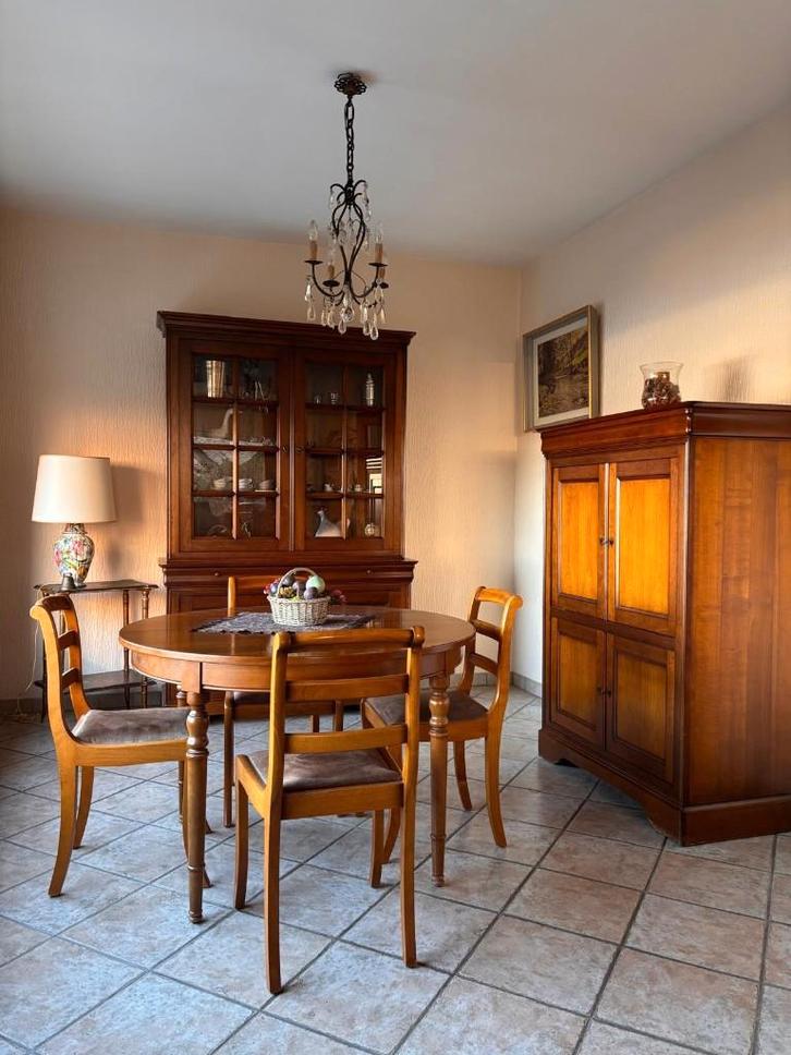 salle à manger en merisier GRANGE, Huis en Inrichting, Complete eetkamers, Gebruikt, 4 tot 6 stoelen, Ophalen