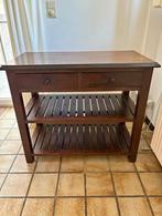 Prachtige massief houten console, Huis en Inrichting, Tafels | Sidetables, Ophalen, Gebruikt