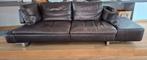 Natuzzi lederen vintage design 2-zit. Gratis ledervernieuwer, Huis en Inrichting, Ophalen, 250 tot 300 cm, Gebruikt, Overige maten