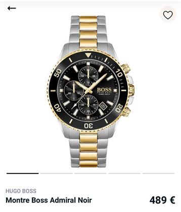 Montre hugo boss modele admiral etat neuf beschikbaar voor biedingen