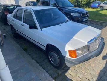 Mercedes 190E, Autos, Achat, Entreprise, Boîte manuelle, Bleu