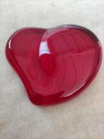 Vintage Tiffany & Co. Red Crystal Heart, Comme neuf, Enlèvement ou Envoi