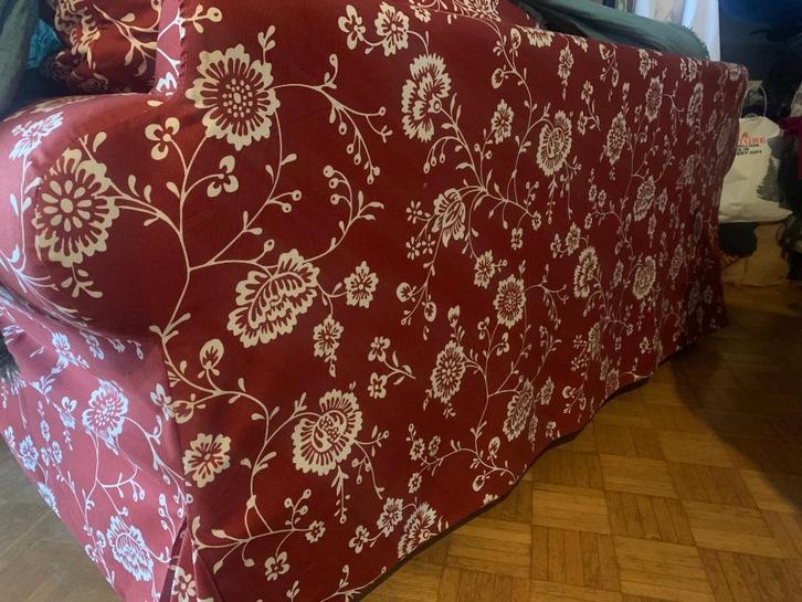 Zetel 2-zit van IKEA, Huis en Inrichting, Zetels | Zetels, Zo goed als nieuw, Rechte bank, Tweepersoons, Stof, Ophalen