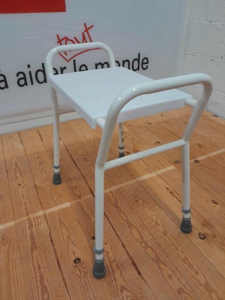 Siège de douche réglable – bon état, Diversen, Verpleegmiddelen, Gebruikt, Ophalen