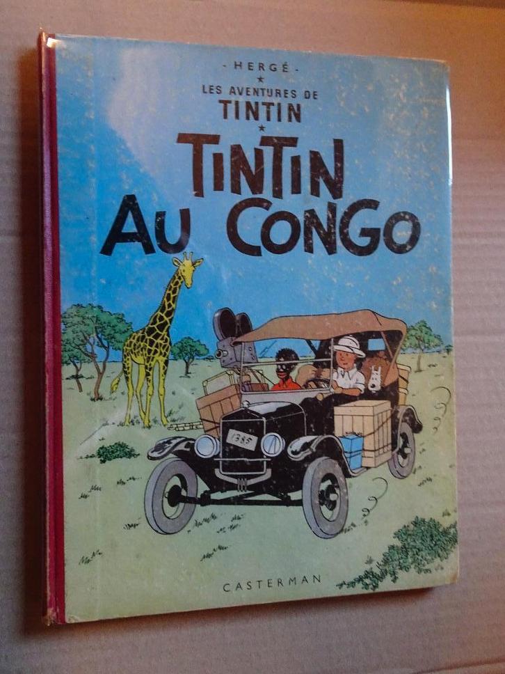 BD Kuifje - In Congo, Verzamelen, Stripfiguren, Gebruikt, Boek of Spel, Kuifje, Ophalen of Verzenden