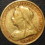 Goud - VK - ½ Sovereign - Victoria - 1899, Postzegels en Munten, Munten | Europa | Niet-Euromunten, Goud, Ophalen of Verzenden