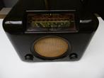 RADIO BAKELITE BUSH-LONDRE 1950 EN FONCT,GO-MOY-  220volts, Envoi