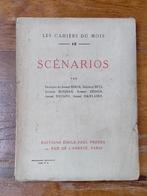 Scénarios - revue Les Cahiers du Mois - juin 1925, Ophalen of Verzenden, Gelezen