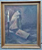 Huile sur toile nature morte signe m Bertrand, Ophalen of Verzenden