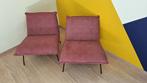 2 Fauteuils Tenzo Joey pink, Huis en Inrichting, Ophalen, Zo goed als nieuw, Metaal