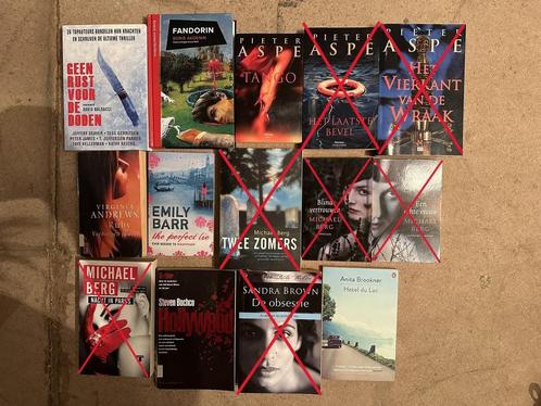Verschillende thrillers en romans, Boeken, Thrillers, Zo goed als nieuw, Ophalen of Verzenden