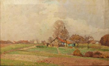 Jean-Baptiste Scoriel (1883-1956): Landschap (80 x 53 cm)