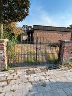 Gietijzeren poort te koop!, Tuin en Terras, Tuinpoorten, Ophalen, Gebruikt, IJzer