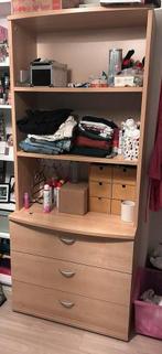 Ladenkast boekenkast  kinderkamer houtkleurig, Ophalen, Gebruikt, Eenpersoons