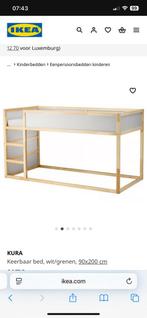 Kinderbed omkeerbaar met tent, Ophalen, Zo goed als nieuw, Halfhoogslaper