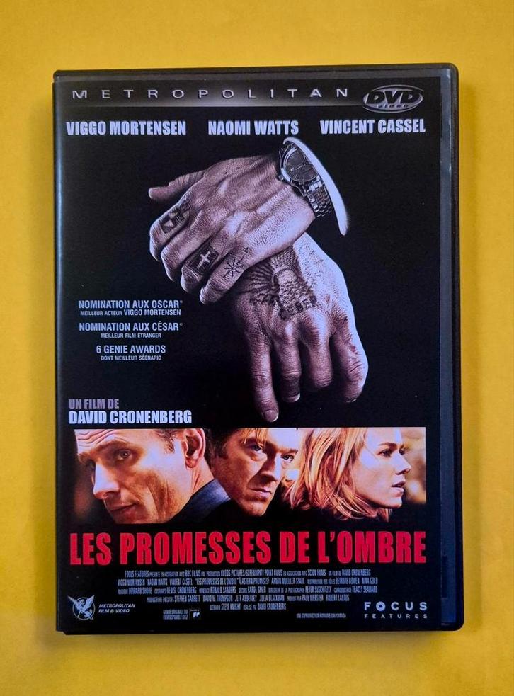 DVD 📀 Les promesses de l'ombre - Viggo Mortensen V2, CD & DVD, DVD | Thrillers & Policiers, Comme neuf, Mafia et Policiers, À partir de 12 ans