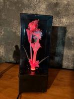 KITSCH LAMP MET WISSELEND LICHT., Antiek en Kunst, Ophalen of Verzenden