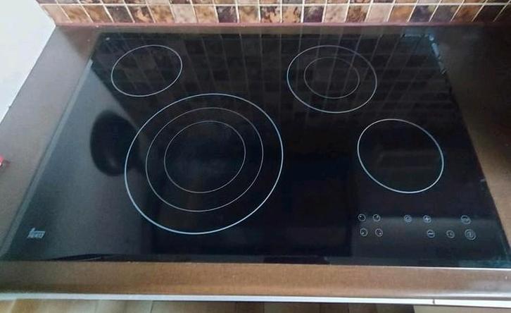 Elektrische kookplaat keramisch infrarood inbouw, Elektronische apparatuur, Kookplaten, Inbouw, Elektrisch, Ophalen of Verzenden