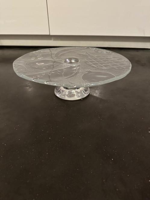 Taartplateau op voet Kosta Boda, Antiek en Kunst, Antiek | Glaswerk en Kristal, Ophalen