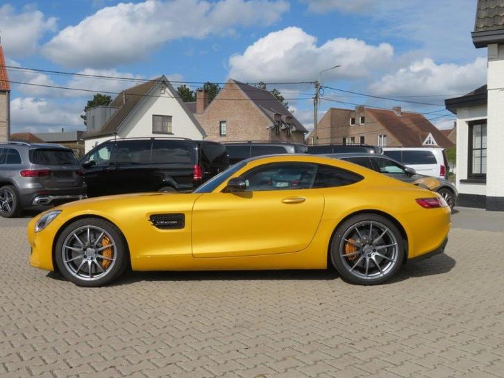 Mercedes-Benz AMG GT Solarbeam (bj 2017, automaat), Auto's, Mercedes-Benz, Bedrijf, Te koop, AMG GT, ABS, Achteruitrijcamera, Airbags