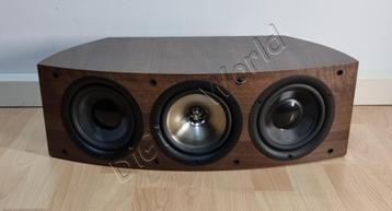 KEF IQ60C centerspeaker in de unieke kleur American Walnut beschikbaar voor biedingen