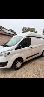 Ford Transit verhoogde laadbak 2,2 liter diesel euro 5, Auto's, Voorwielaandrijving, Stof, 4 cilinders, Wit