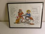 Toffe karikatuur van Pierre Kroll,gesigneerd., Enlèvement ou Envoi