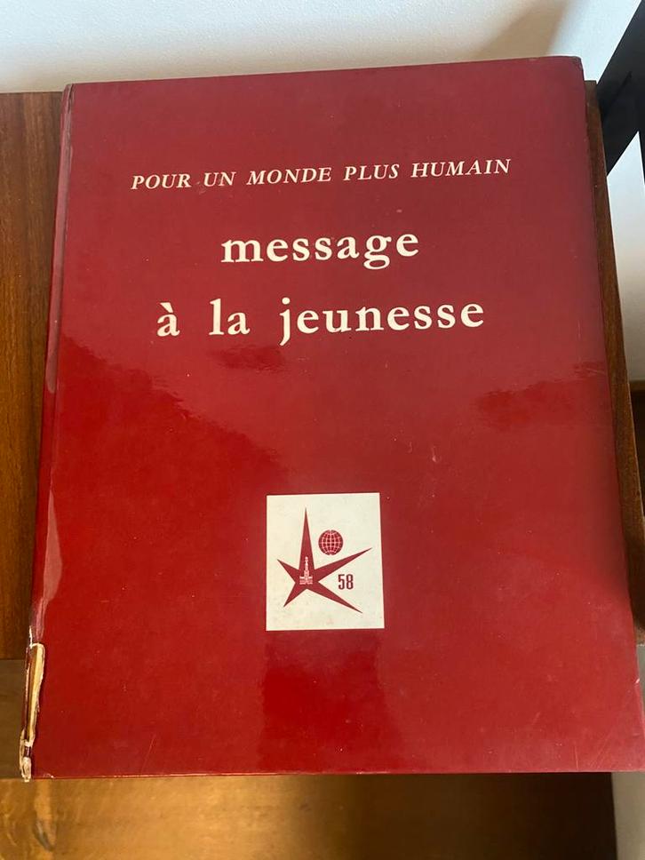 Books Expo 58 boodschap aan jongeren, Boeken, Kunst en Cultuur | Architectuur, Zo goed als nieuw, Ophalen of Verzenden