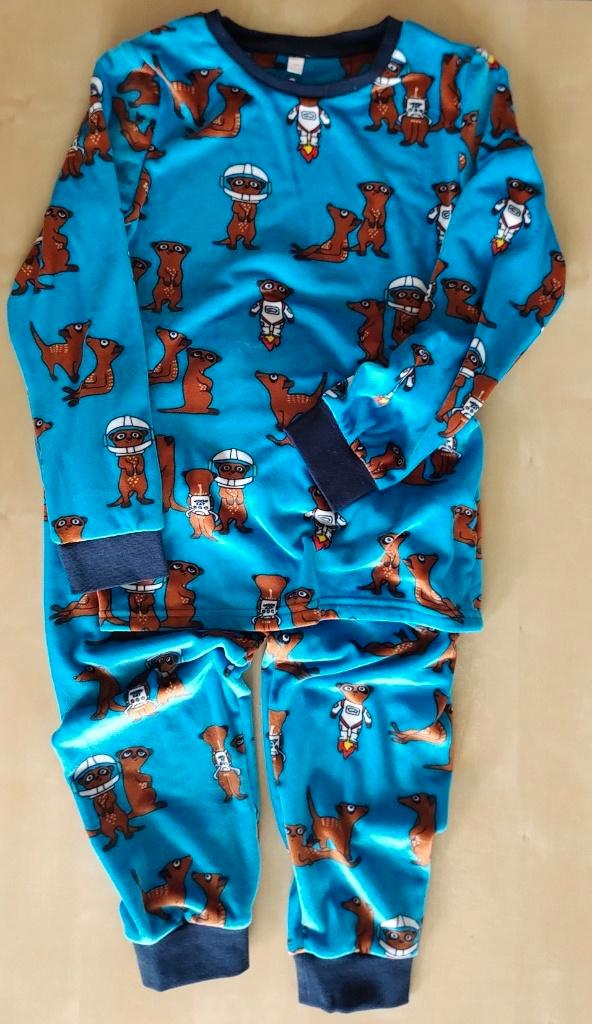 Warme fleece pyjama, maat 140 (nieuw), Kinderen en Baby's, Kinderkleding | Maat 140, Nieuw, Jongen of Meisje, Nacht- of Onderkleding