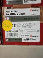 Visserie boite de 100 vis à bois torx tx 6x280, Tuin en Terras, Veegmachines, Ophalen of Verzenden, Nieuw