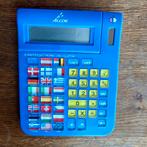 vintage digits electronic calculator voor wissel koersen, Gebruikt, Verzenden