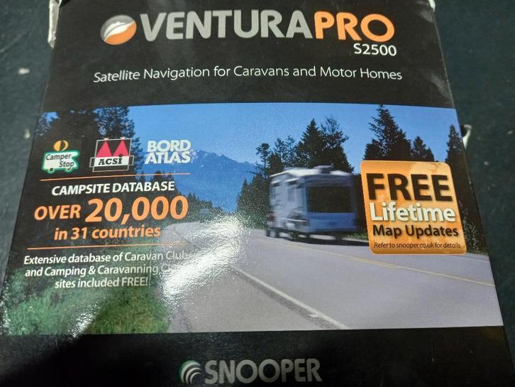 Navigatiesysteem Camper Caravan Snooper S2500 Ventura PRO, Auto diversen, Autonavigatie, Ophalen