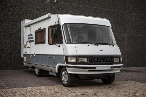Fiat Ducato Hymer 2.5TD 6 pers Camper Airco Garage Gekeurd, Caravans en Kamperen, Mobilhomes, Bedrijf, tot en met 6, Alkoof, Fiat