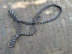 Blauw-wit gestreept touwhalster B-pony, Ophalen, Gebruikt