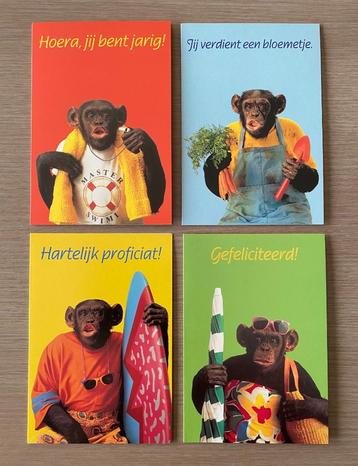 Set van 4 wenskaarten - NIEUW  beschikbaar voor biedingen