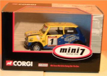 Mini Seven - Mini 7 Racing Club Tim Sims Corgi CC82233.   beschikbaar voor biedingen