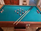 Unieke pooltafel., Sport en Fitness, Biljarten en Poolen, Ophalen of Verzenden, Zo goed als nieuw, Pooltafel