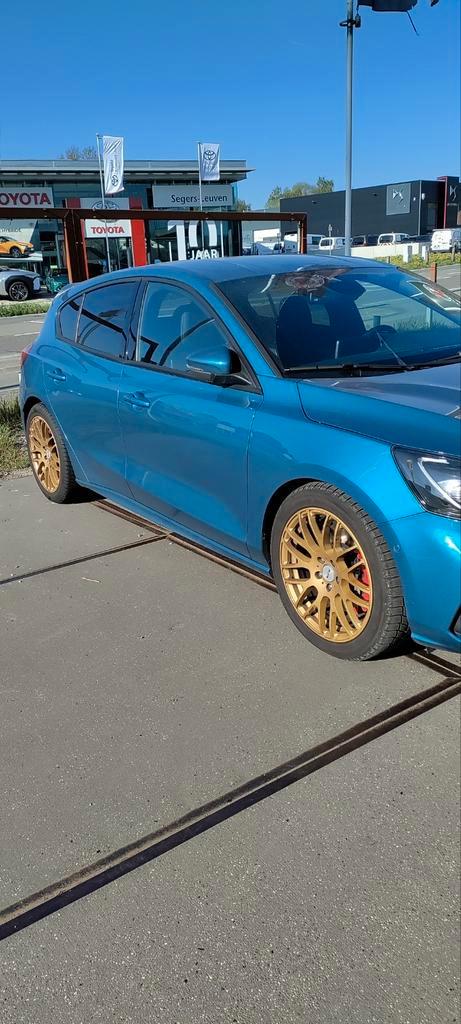 18 inch goudgele platin P70 velgen + winterbanden, Auto-onderdelen, Banden en Velgen, Banden en Velgen, Winterbanden, 18 inch