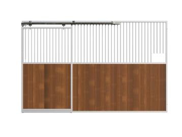 Voorwand Basic met schuifdeur | NIEUW | Voorraad beschikbaar voor biedingen